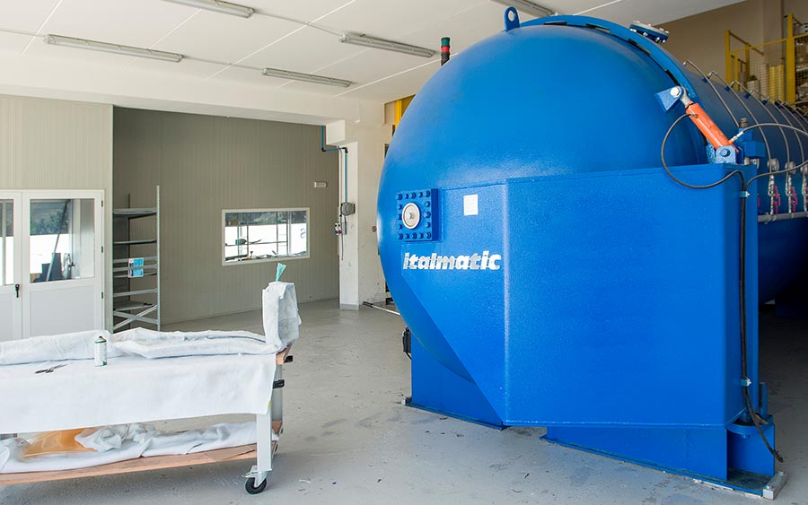 Italmatic autoclave 2.8 x 7 m
