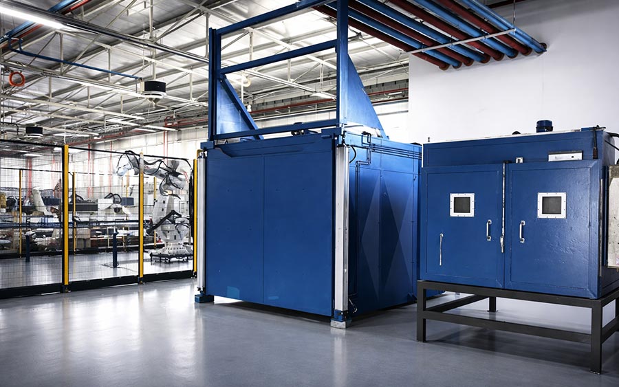 Electric ovens for curing operations