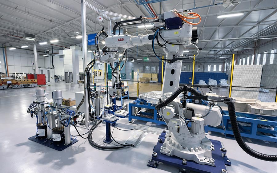 Automatic bonding line